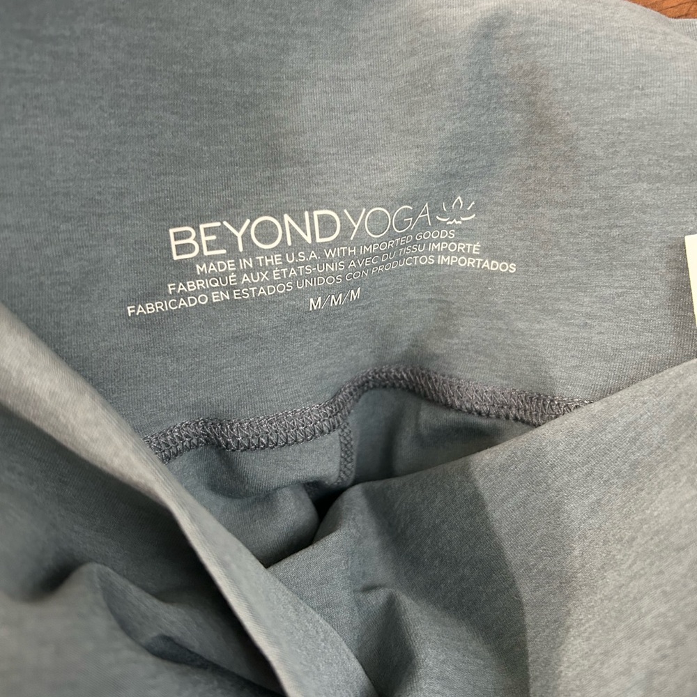 Beyond Yoga Spacedye Midi Joggers - teal